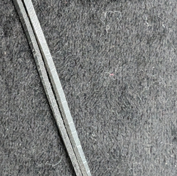 Chico's Retired Purple Feather Pendant Necklace Natural Pearl - Picture 6 of 12